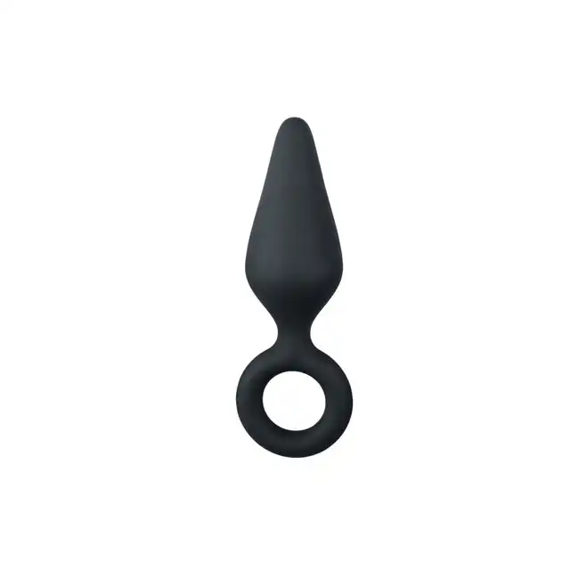 Easy Toys - Pointy Plug Small Black. Mini wtyczka analna.