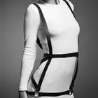 BIJOUX INDISCRETS - MAZE ARROW DRESS HARNESS BLACK - Uprząż w kształcie sukienki
