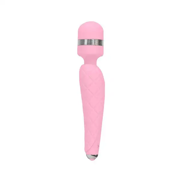 Pillow Talk - Cheeky Wand Massager Teal. Masażer do ciała. PowerBullet - bardzo silne wibracje