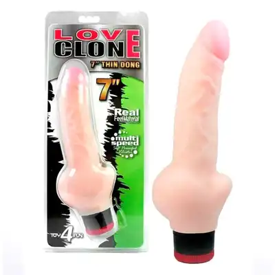 Toy 4 Fun - Love Clone Vibrator 7. Super miękki wibrator. Bestseller!