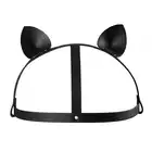 BIJOUX INDISCRETS - MAZE HEAD PIECE BLACK - Nakrycie na głowę "kocie" uszy. Mega sale!