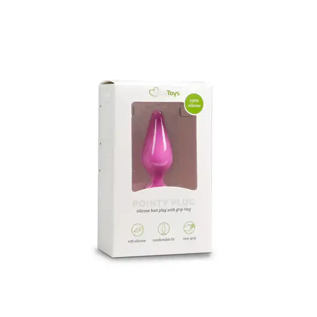 Easy Toys - Pointy Plug Pink. Silikonowa wtyczka analna.