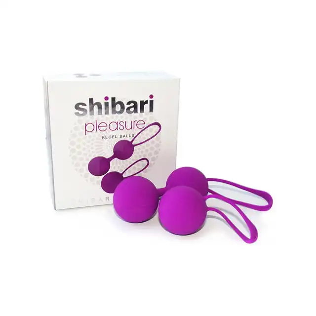 SHIBARI - PLEASURE KEGEL BALLS. Aksamitnie Miękkie Kulki.