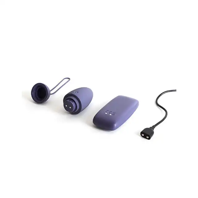 B SWISH - BNAUGHTY UNLEASHED PREMIUM VIBRATING EGG DUSK - Bezprzewodowe, aksamitne jajeczko