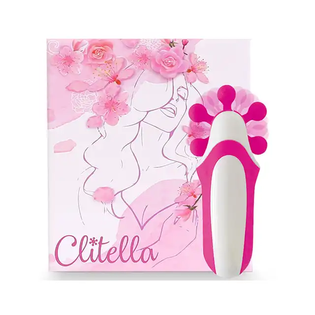 Feelztoys - Clitella stymulator łechtaczki z wymiennymi nakładkami. 
