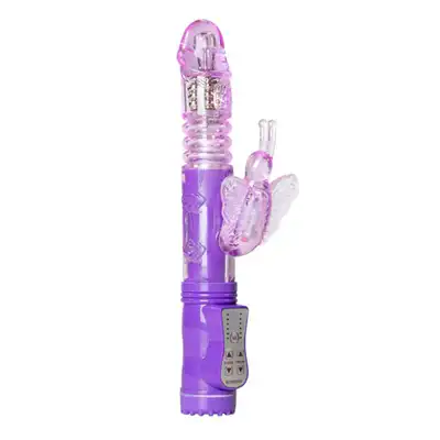 Easy Toys - Butterfly Vibrator. Wibrator króliczek z ruchem posuwistym.