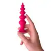 PoPo Pleasure -  Anal plug - Gładka, silikonowa wtyczka wielostopniowa