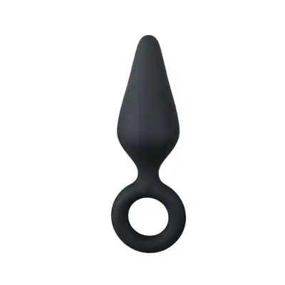 Easy Toys - Pointy Plug Small Black. Mini wtyczka analna.