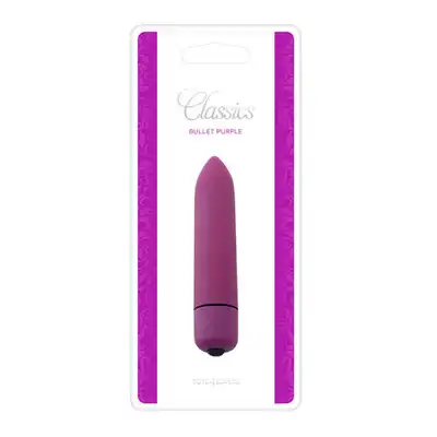 Vibratore Bullet Classics Purple. Wibrator klasyczny.
