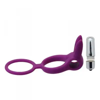 Toyz4Lovers - COUPLE ENHANCER CLITORAL STIMULATOR - Pierścień ozdobiony uroczym króliczkiem