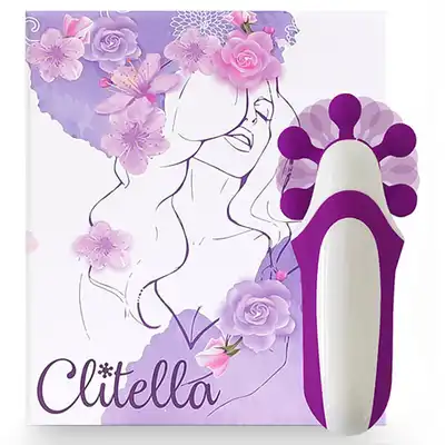 Feelztoys Clitella - wspaniały symulator minetki. Ładowanie USB. Jagodowy