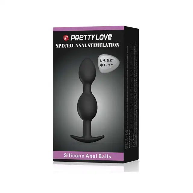 Pretty Love - Special Anal Stimulation. Czarne kulki