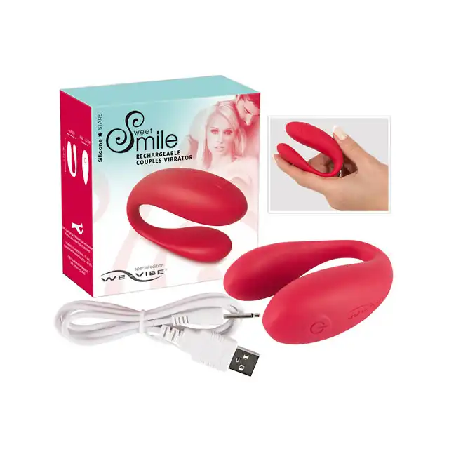 We-Vibe - Wibrator dla par w specjalnej edycji ze Sweet Smile. Silikon medyczny.