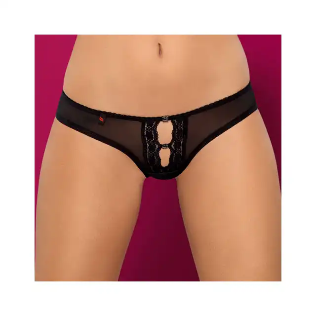 Obsessive 868-PAN-1 figi kolor: czarny Rozmiar L/XL