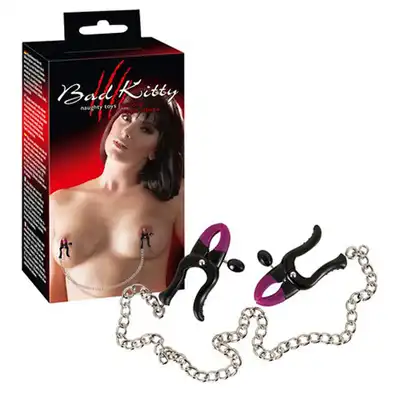 Bad Kitty - Silicone Nillpe Clamps. Klamerki na sutki.