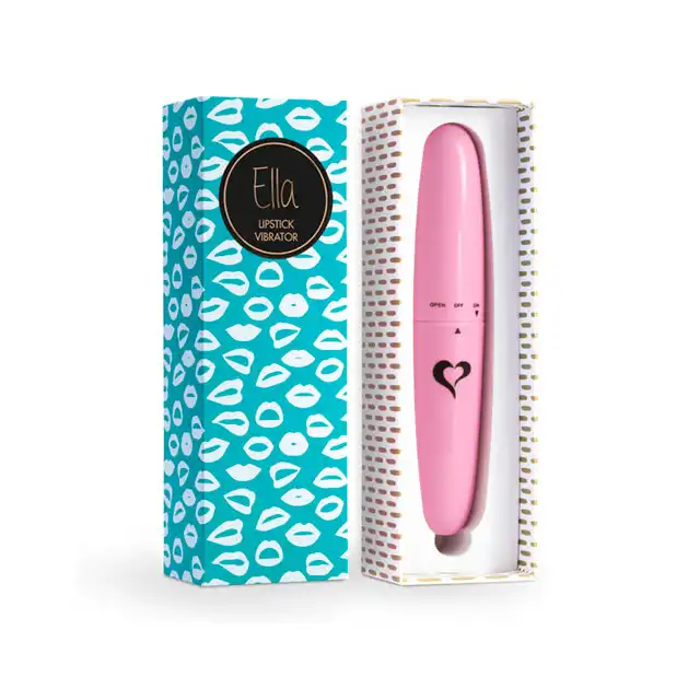 Feelztoys - Ella Lipstick Vibrator. Dyskretny uroczy mały wibrator.