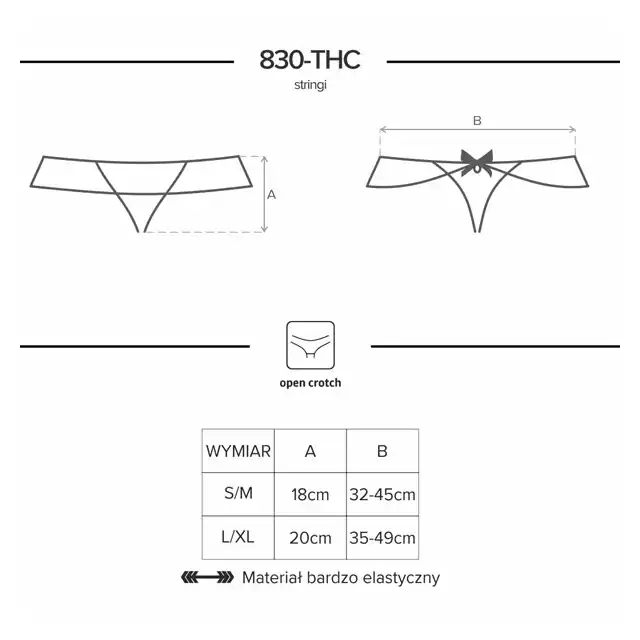 Obsessive - 830-THC-1 stringi otwarte.