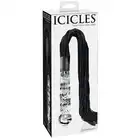 Icicles no.38 - szklane dildo z pejczem. Luksusowy produkt!
