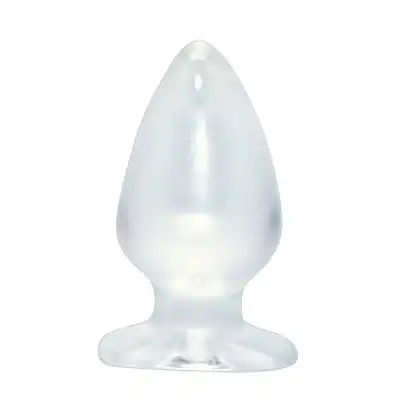 You2Toys - Crystal Clear Big Plug. Żelowa wtyczka analna. Duży rozmiar.