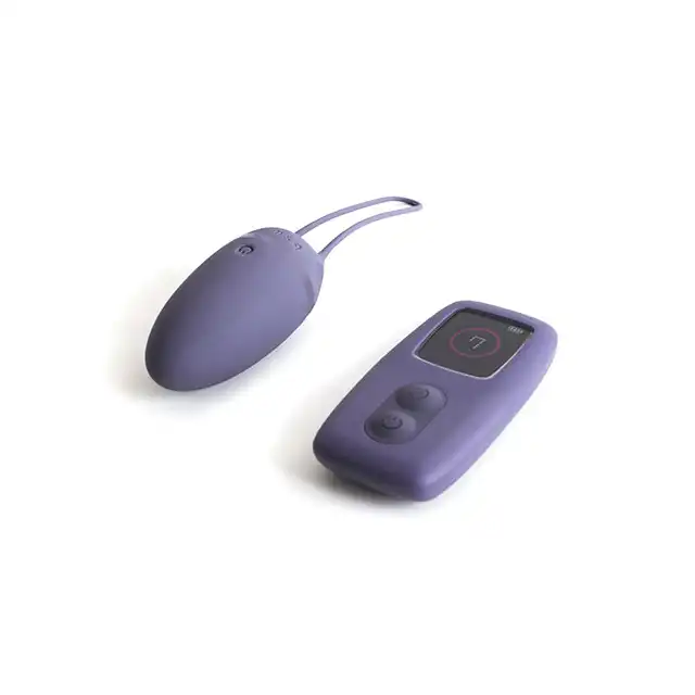 B SWISH - BNAUGHTY UNLEASHED PREMIUM VIBRATING EGG DUSK - Bezprzewodowe, aksamitne jajeczko