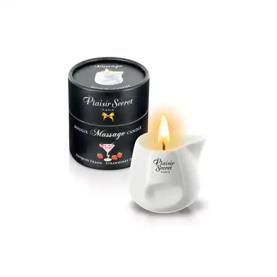 Plaisirs Secrets - Bougie Massage Candle Strawberry Daiquiri. Aromatyczna świeca do masażu.