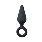 Easy Toys - Pointy Plug Small Black. Mini wtyczka analna.
