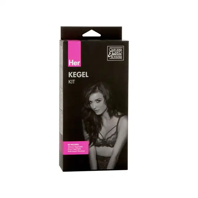 Calexotics - Kegel Kit Her - Super Zestaw Do Ćwiczenia Mięśni Kegla 3szt.