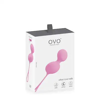 Ovo - L3. Kulki Gejszy z najlepszego silikonu medycznego.