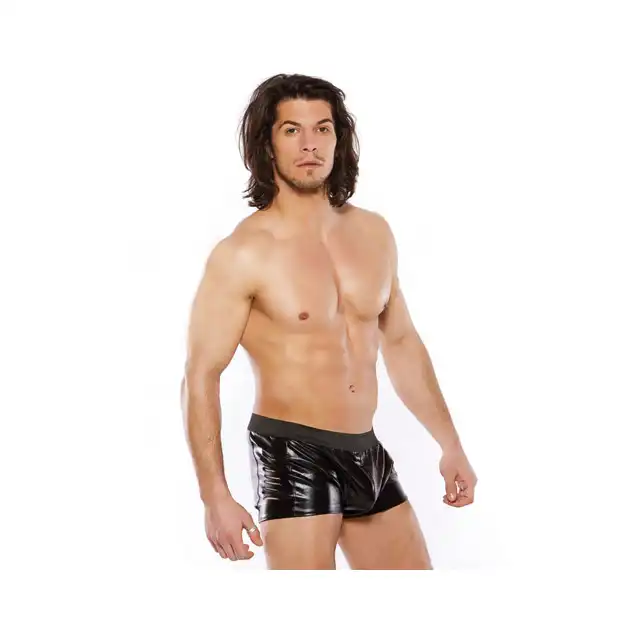 Zeus Allure -  Wetlook Slashed Shorts. One size.