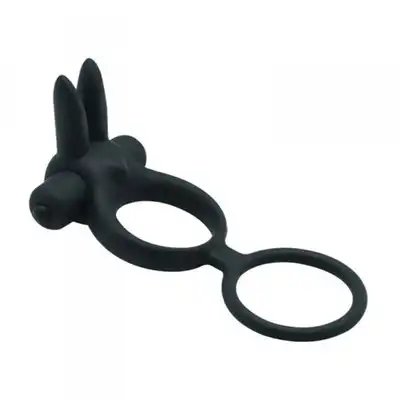 Toyz4Lovers - COUPLE ENHANCER TICKLER CLITORAL STIMULATOR - Pierścień ozdobiony uroczym króliczkiem