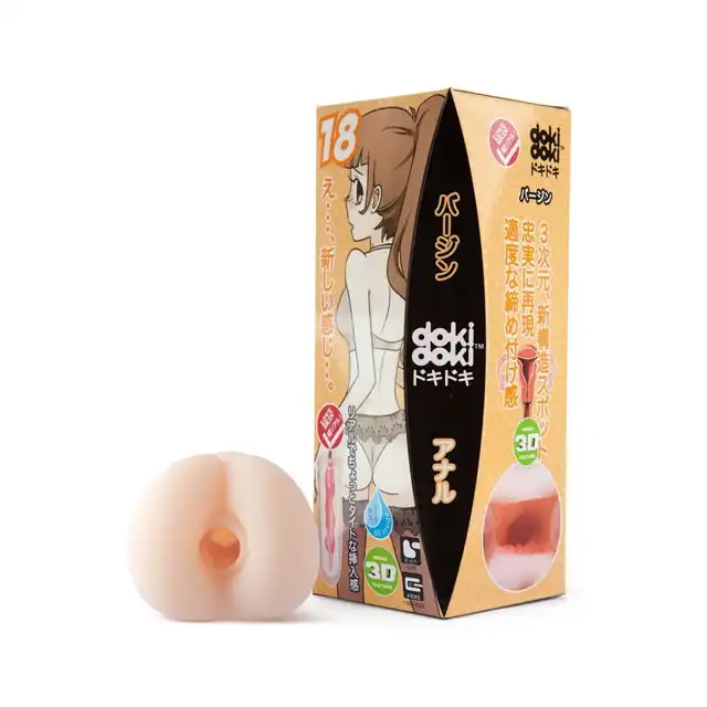 DokiDoki - Love Skin 18. Wagina z błoną dziewiczą! Teksturowane wnętrze 3D.