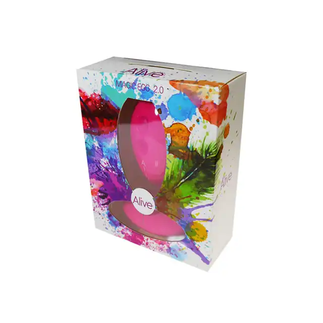 Alive - Vibrating Egg Remote Control - Bezprzewodowe jajeczko wibrujące w kolorze fuksji