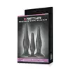 Pretty Love - BEGINNERS MINI ANAL KIT - Zestaw 3 sztuk różnej wielkości silikonowych wtyczek. 