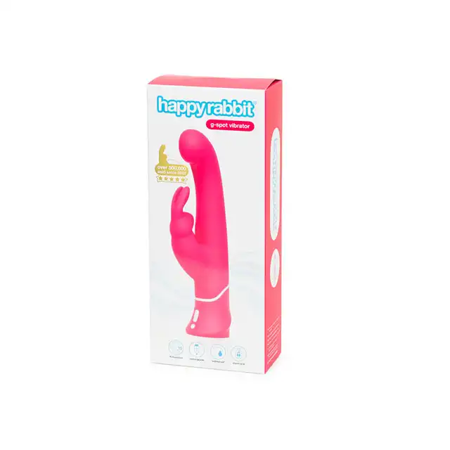 HAPPY RABBIT - G-SPOT PINK punktowa stymulacja punktu G 