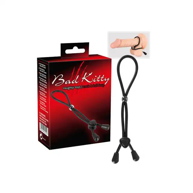 Bad Kitty - Cock &amp; Ball Loop. Opaska na jądra i penisa.