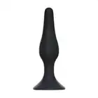 Boss of Toys - Slim Anal Plug Medium Black - Silikonowa , super gładka wtyczka analna