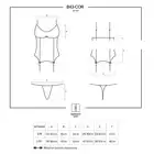 Obsessive - Gorset i Stringi, Kolor Ecru. 843-COR-2