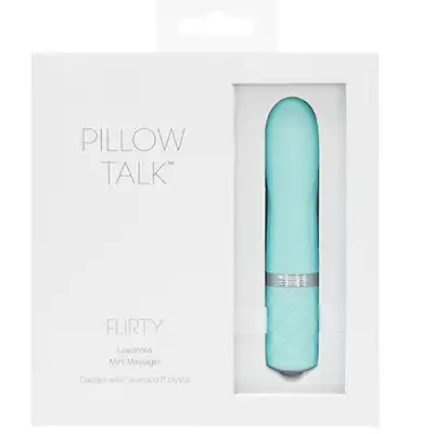 Pillow Talk - Flirty Bullet Vibrator Pink. Dyskretny, Subtelny Kształt.  Technologia PowerBullet.