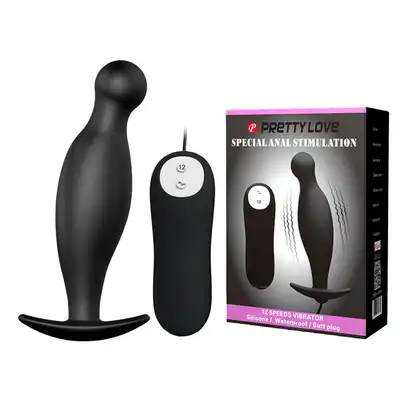Korek analny z wibracjami Pretty Love