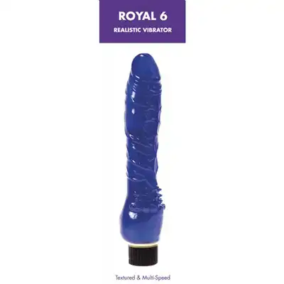 Kinx - Royal 6. Niebieski wibrator dostarczający wrażeń.