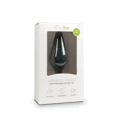 Easy Toys - Pointy Plug Small Black. Mini wtyczka analna.