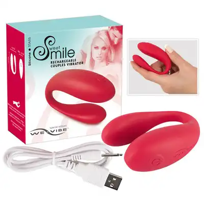 We-Vibe - Wibrator dla par w specjalnej edycji ze Sweet Smile. Silikon medyczny.