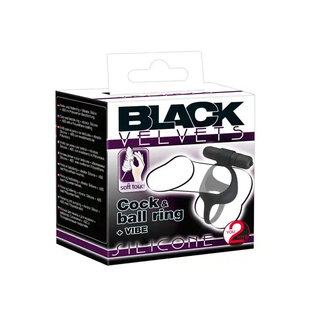 You2Toys - Cock &amp; Ball Ring. Wibrująca nakładka na penisa i jądra.