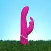 HAPPY RABBIT - CURVE PURPLE silikonowy