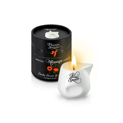 Plaisirs Secrets - Bougie Massage Candle Jardin Secret de Provence. Aromatyczna świeca do masażu.