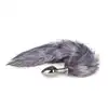 Easy Toys - Fox Tail Plug. Wtyczka analna z lisią kitą roz. M