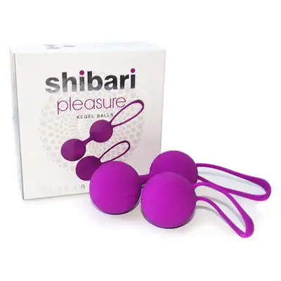 SHIBARI - PLEASURE KEGEL BALLS. Aksamitnie Miękkie Kulki.
