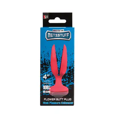 Menzstuff - Flower Butt Plug. Silikonowa wtyczka analna.