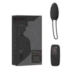 B SWISH - BNAUGHTY UNLEASHED PREMIUM VIBRATING EGG NOIR - Bezprzewodowe, aksamitne jajeczko