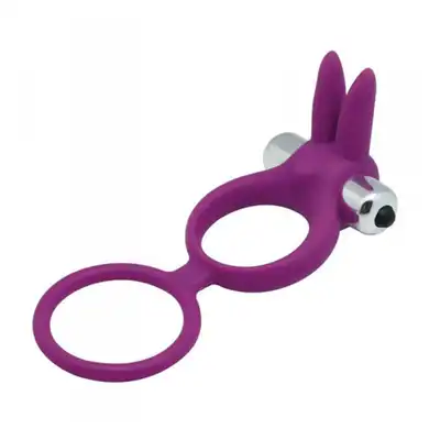Toyz4Lovers - COUPLE ENHANCER CLITORAL STIMULATOR - Pierścień ozdobiony uroczym króliczkiem